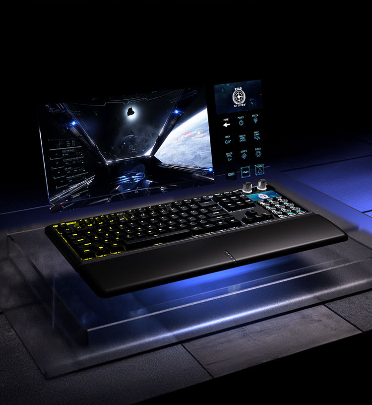 GALLEON 100 SD Stream Deck-Integrated Mechanical Keyboard (NA